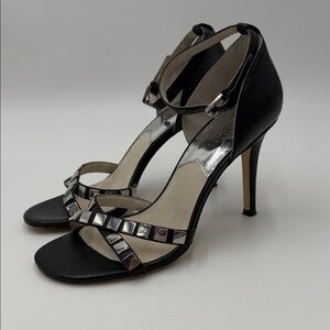 MICHAEL Michael Kors Women's Celia Embellished Strappy High Heel Sandal